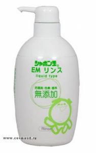  "SHABONDAMA" "ЕМ" Натуральный ополаскиватель для волос 600 мл. 1/12 ― Японская косметика в Краснодаре
