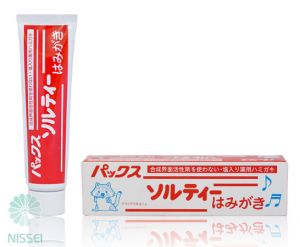  "Рах Salt" Зубная паста с растительными экстрактами и солью для укрепления десен 80 гр. 1/60 ― Японская косметика в Краснодаре