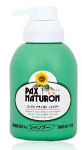  "Pax Naturon" Натуральный шампунь на основе подсолнечного масла 500 мл. 1/12 ― Японская косметика в Краснодаре
