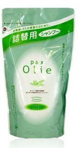  "Pax Olie" Натуральный шампунь для тела и волос на основе оливкового масла 500 мл. (мягкая эконом.упаковка) 1/12 ― Японская косметика в Краснодаре