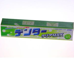 LION "Denta Clear Max" зубная паста с микрогранулами для защиты от кариеса, аромат фруктов (в коробке) 140 г ― Японская косметика в Краснодаре