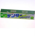 LION "Denta Clear Max" зубная паста с микрогранулами для защиты от кариеса, аромат фруктов (в коробке) 140 г