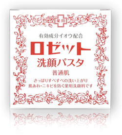 ROSETTE Очищающий скраб для нормальной кожи лица, с серой, 90 г ― Японская косметика в Краснодаре
