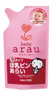 SARAYA "Arau Baby" Жидкость для мытья детской посуды 250 мл (запасной блок) ― Японская косметика в Краснодаре