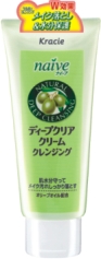 KRACIE(Kanebo) "Naive" Крем для удаления макияжа с оливковым маслом 170 г ― Японская косметика в Краснодаре