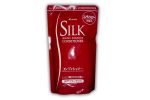  KRACIE(Kanebo) "Silk" увлажняющий кондиционер с шелком и природным коллагеном  з/б 350 мл