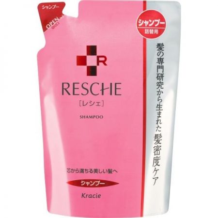 Resche Damage Care System Шампунь для поврежденных волос после окрашивания и химической завивки (сменная упаковка) 400 г. ― Японская косметика в Краснодаре