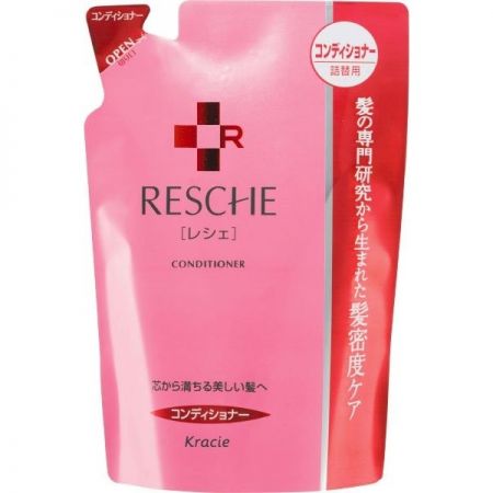 Resche кондиционер для поврежденных окрашенных волос и волос с химической завивкой (запасной блок) 400 мл ― Японская косметика в Краснодаре