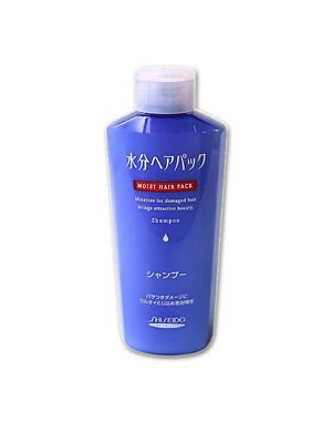SHISEIDO "Moist hair pack" Шампунь для поврежденных волос с цветочным ароматом 200 мл ― Японская косметика в Краснодаре