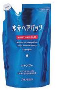  SHISEIDO "Moist hair pack" Шампунь для поврежденных волос с цветочным ароматом (з/б) 450 мл ― Японская косметика в Краснодаре
