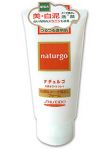 SHISEIDO "Naturgo" Пенка для умывания и снятия макияжа с белой глиной и минералами 120 г
