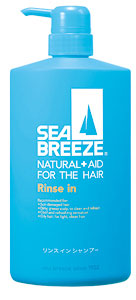  SHISEIDO "Sea Breeze" Шампунь-кондиционер (2 в 1) от перхоти, для жирной кожи головы и всех типов волос,  с ментолом.  600 мл ― Японская косметика в Краснодаре