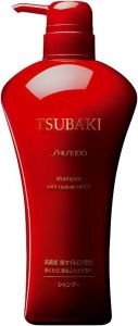  SHISEIDO "Tsubaki" Шампунь для повреждённых волос (с маслом камелии) 550 мл ― Японская косметика в Краснодаре