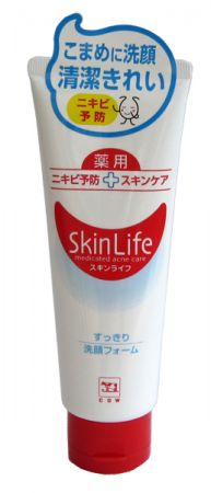   "SkinLife" пенка д/умывания для жирной, проблемной кожи лица 110 г ― Японская косметика в Краснодаре