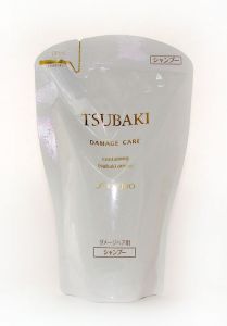  SHISEIDO "Tsubaki Golden Repair" Шампунь для поврежденных волос, с маслом камелии (з/б) 400 мл ― Японская косметика в Краснодаре