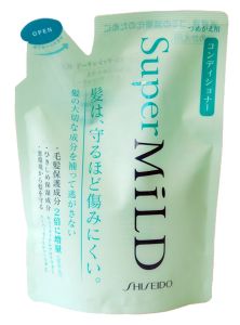  SHISEIDO "Super MiLD" Мягкий кондиционер для волос с ароматом трав (запасной блок), 400 мл ― Японская косметика в Краснодаре