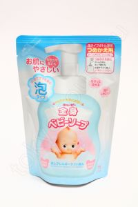 COW BRAND "Kewpie" Пенящееся  жидкое мыло  для детей (з/б) 350 мл ― Японская косметика в Краснодаре