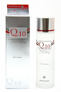 AKKURA "ResilIence Q10" лосьон для зрелой кожи, с коэнзимом Q10 и фитоэстрогенами 120 мл ― Японская косметика в Краснодаре